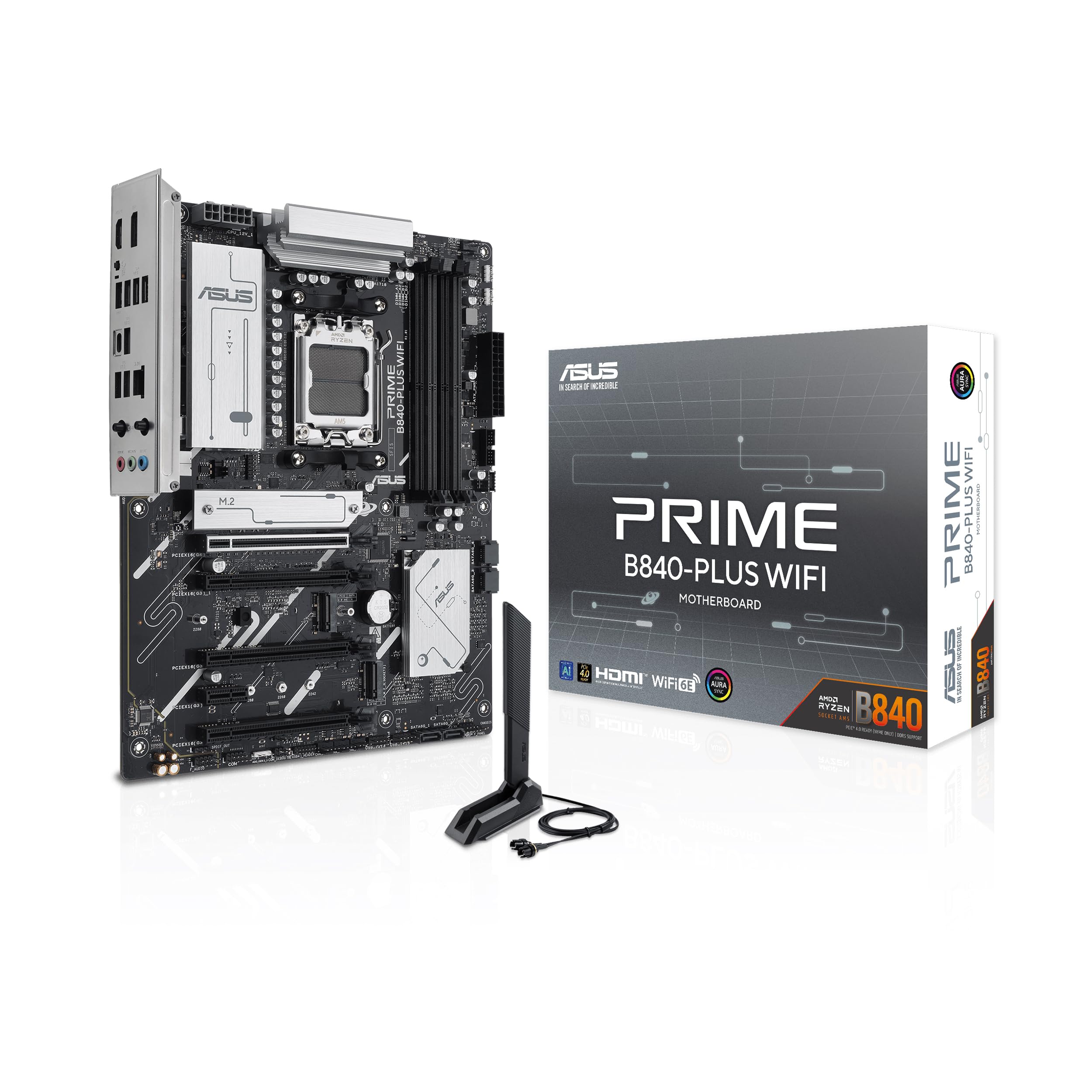 Amazon.com: ASUS Prime B840-PLUS WiFi AMD AM5 B840 ATX Motherboard